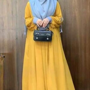 সৌদি পকেট বোরকা (ডুবাই চেরী কাপড়)