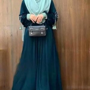 সৌদি পকেট বোরকা (ডুবাই চেরী কাপড়) Code-B1001